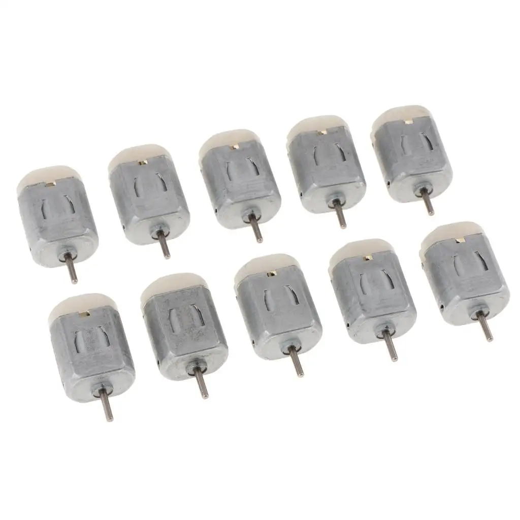 

Миниатюрное напряжение двигателя постоянного тока, 10-компонентная модель ​ ​ Металл Серебро