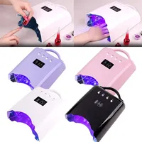 Pro Cordless 78W UV LED Nail Lamp Manicure Rechargeable Battery Nail Dryer For Curing Gel Polish Lamp Light Wireless LEDs Makeup