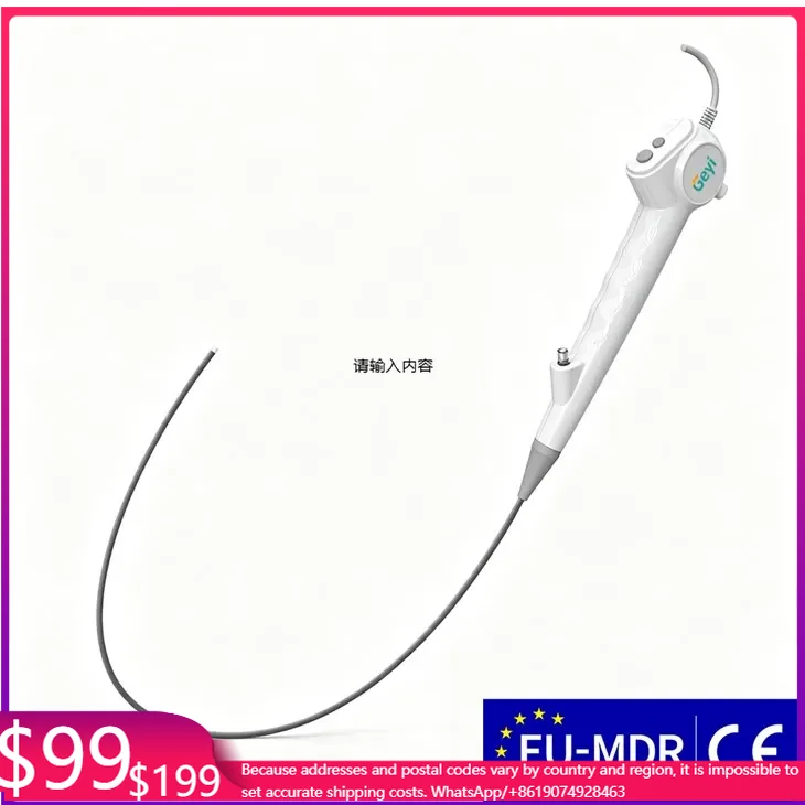 Geyi Portable Single-use Digital Choledochoscope Disposable Choledochoscope 12Fr 15Fr
