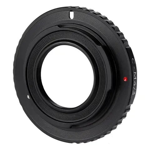 K&F CONCEPT Lens Adapter for Cinema C mount Lens to Micro 4 3 MFT Camera Port Mount Adapter for Panasonic Lumix G1 GH1 GF1 G10