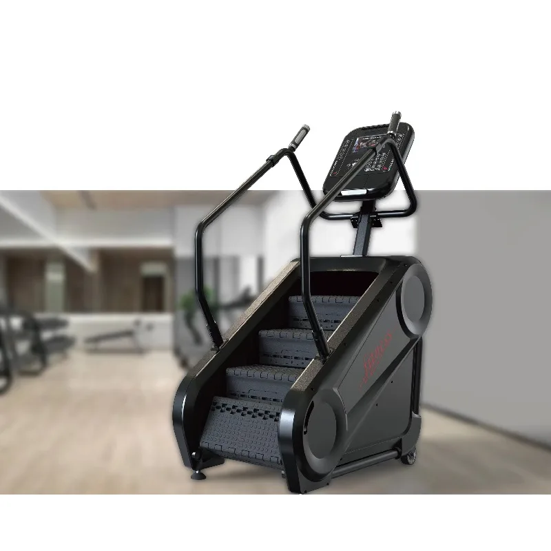 

Commercial Gym Electric Stair Master Climber - Heavy-Duty Metal Vertical Climber Stepper, High-Performance Cardio Equipment