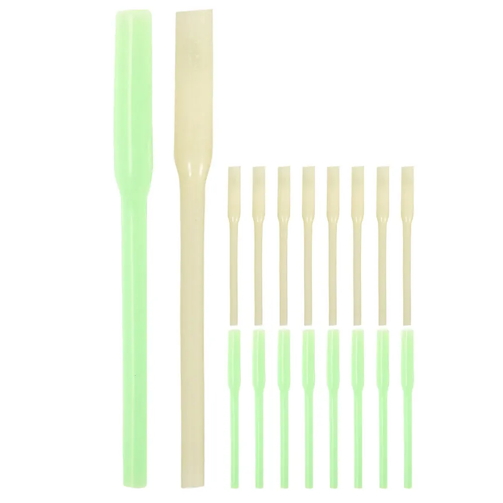 

20 Pcs Night Fishing Casing Glow Dark Bite Resistant Anti Tangle PVC Protection Luminous Tube Fishing Supplies Fluorescent