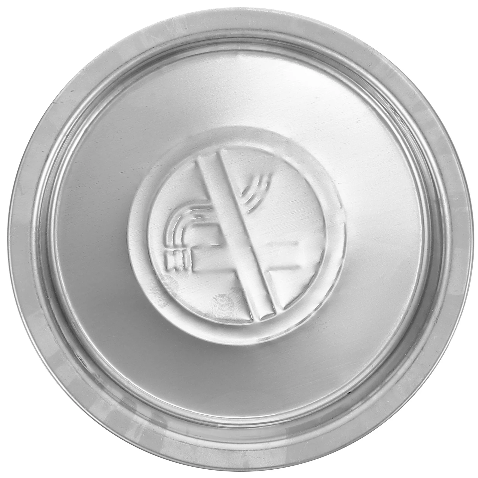 

Stainless Steel Ashtray Reusable Cigarette Ash Container Wear-Resistant Compact Room Hotel Office Outdoor