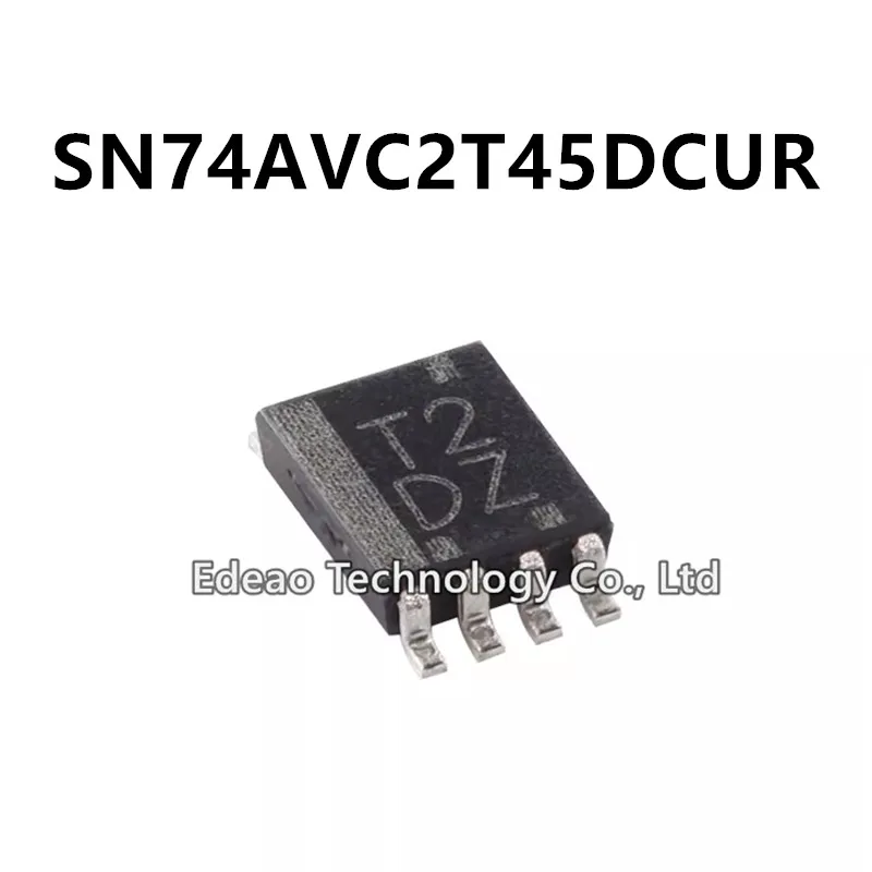 10~100Pcs/lot NEW SN74AVC2T45DCUR VSSOP-8 SN74AVC2T45DCU SN74AVC2T45 74AVC2T45 SMD Marking:T2DZ DT2Z DT2R