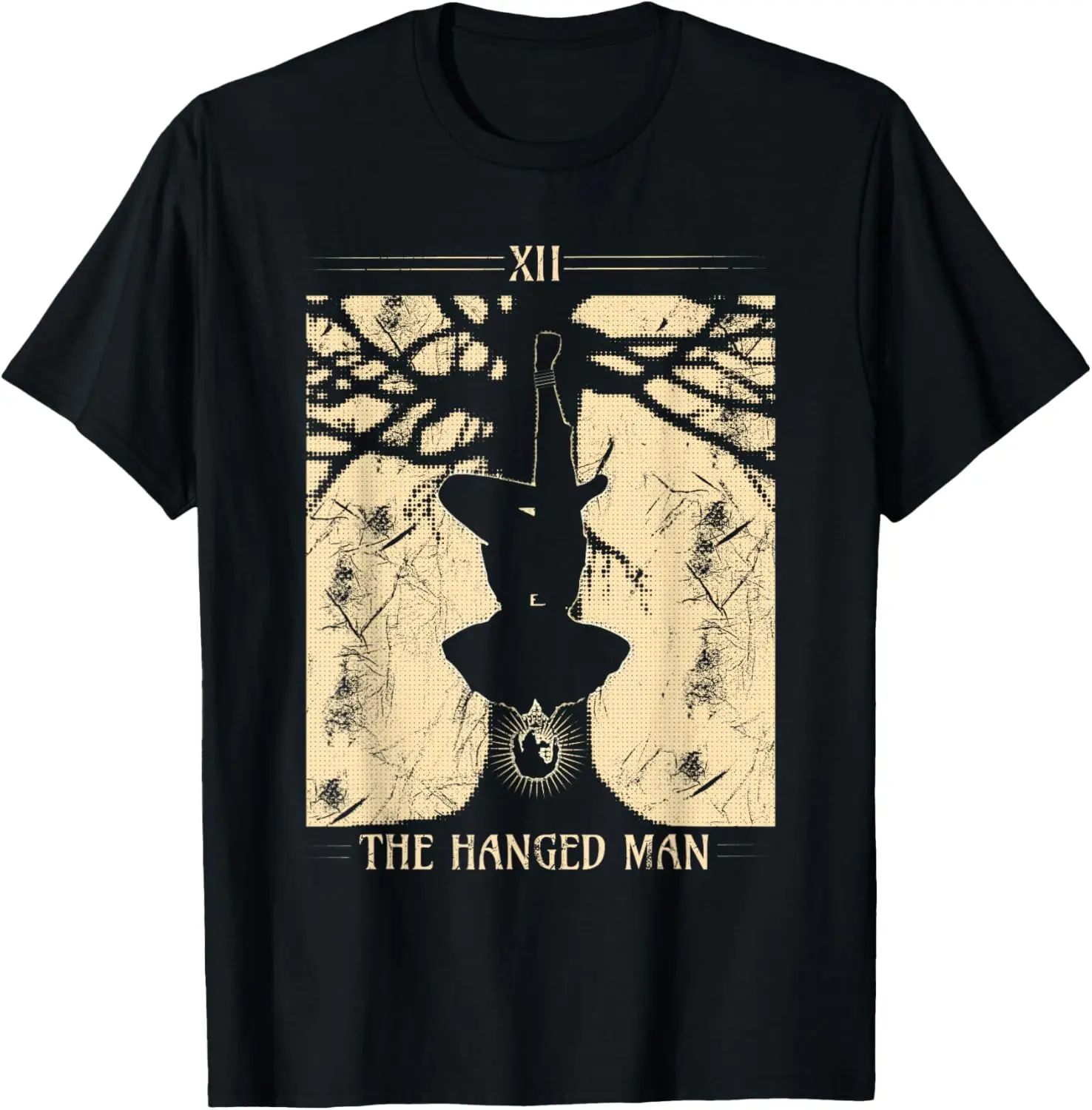 The Hanged Man Mystic Tarot Card T-Shirt