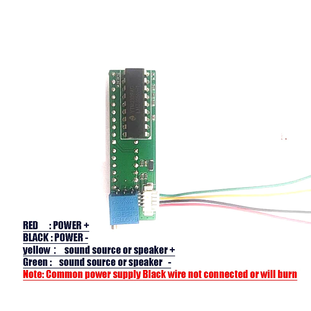 Imagem -02 - Led Música Indicador de Nível de Luz Ritmo Melody Lamp Música Spectrum Display Faça Você Mesmo Speaker Sinal de Áudio Amplificador de Potência Dc9 12v 20 Leds