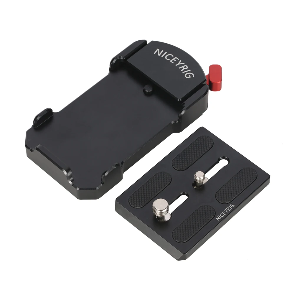مجموعة ألواح ترايبود من niceyriguniversal سريعة الإصدار (اللمس والذهاب) لـ Sony A7C Kinefinity Mavo/TERRA Lumix S5/G9/G95 Canon R5/R6