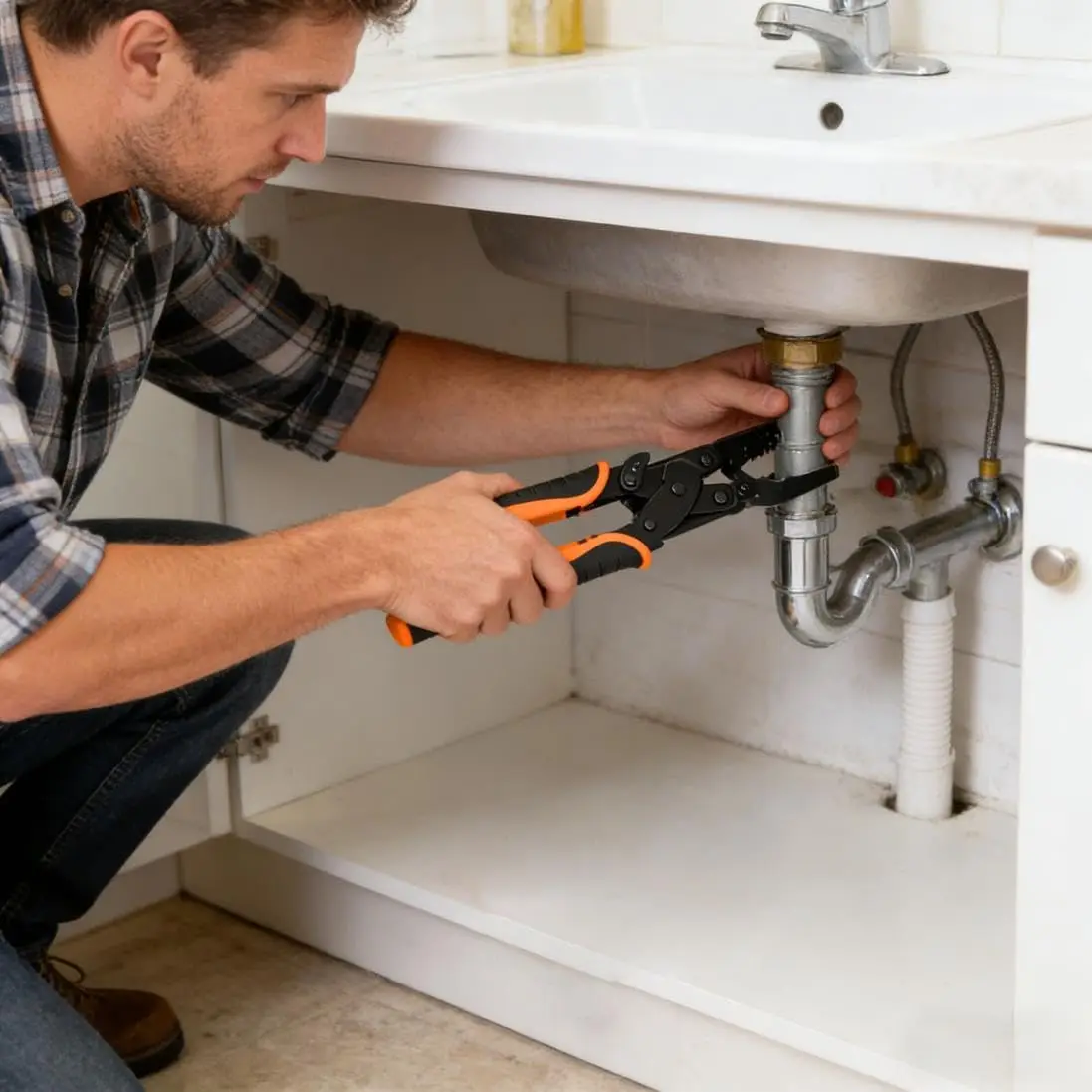 Push-Fit-Abisolierzange für 1/2, 3/4 und 1 Zoll Push-to-Connect-Fittings zur Entfernung an PEX-, Kupfer- und Messingrohren – Detail 9