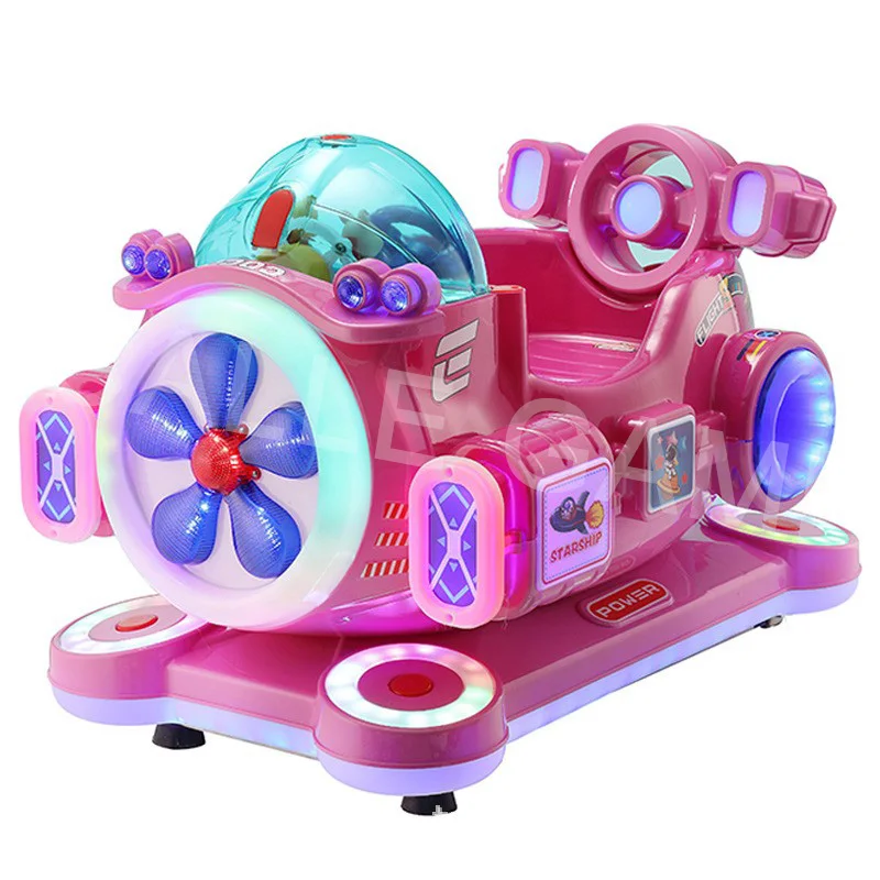 High Quality for  Shopping Mall Small Children Electric Coin Operated Games Swing Car Game Machine Kiddy Ridepromote sales