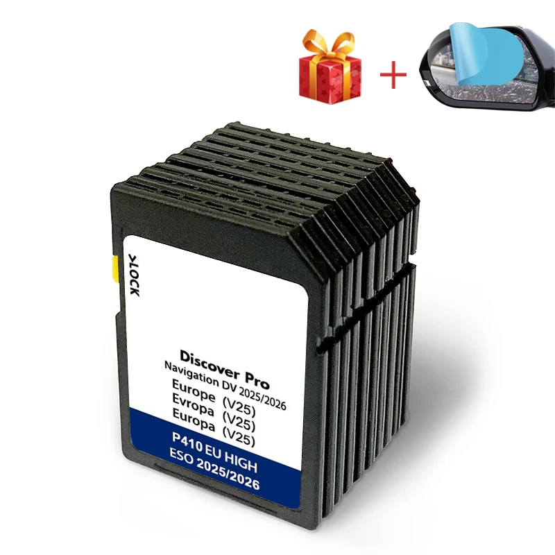 

2024/2025 для VW Discover Pro MIB1 MIB2 Navigation DV V23 SD-карта 64 ГБ 510919866 SD-карта Sat Nav с картами CC UK Europe Maps
