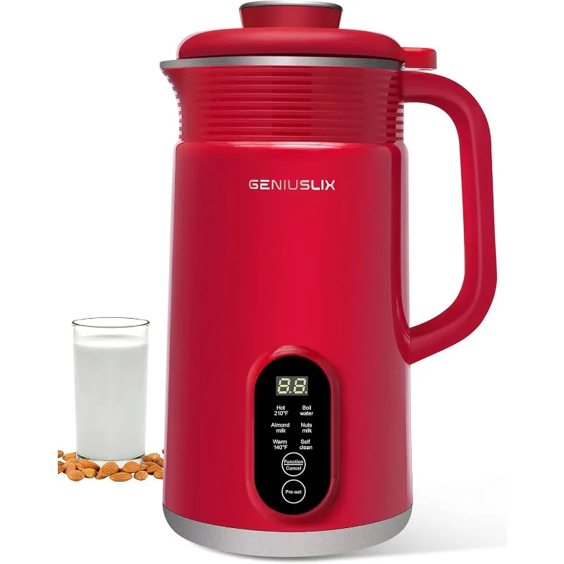Nut Milk Maker Machine for Homemade, Plant-Based Milk with Auto Clean & Temperature Control Soy Milk Maker, Non-Dairy Beverages
