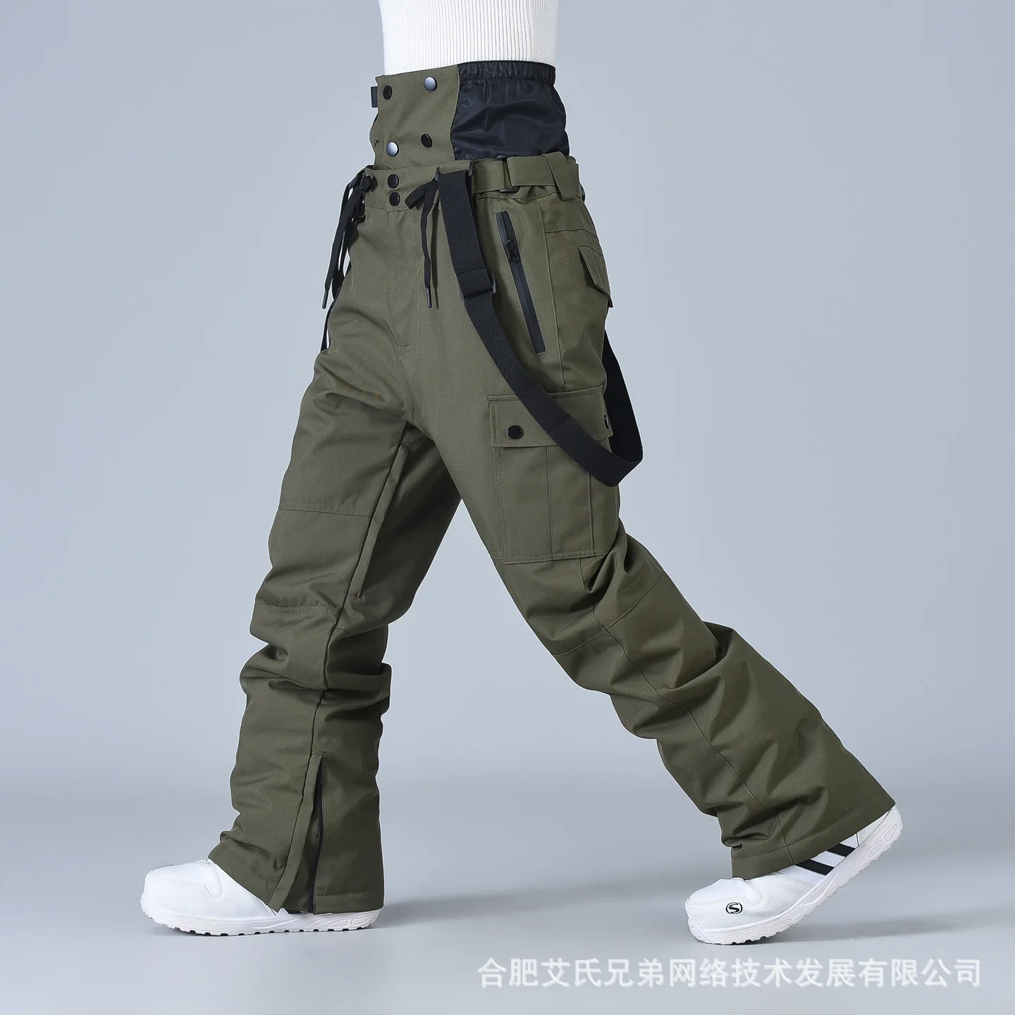 2026 New Snowboarding Pants Men Women Winter Ski Pants Windproof Waterproof Warm Overalls Couple Snow Trousers Waist Protection
