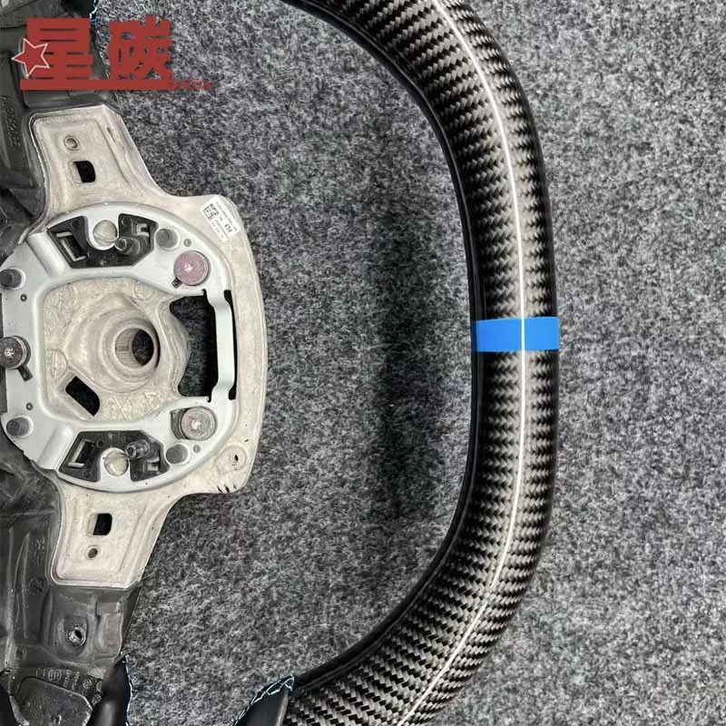 For BMW i8 High-Quality Carbon Fiber Steering Wheel Modification