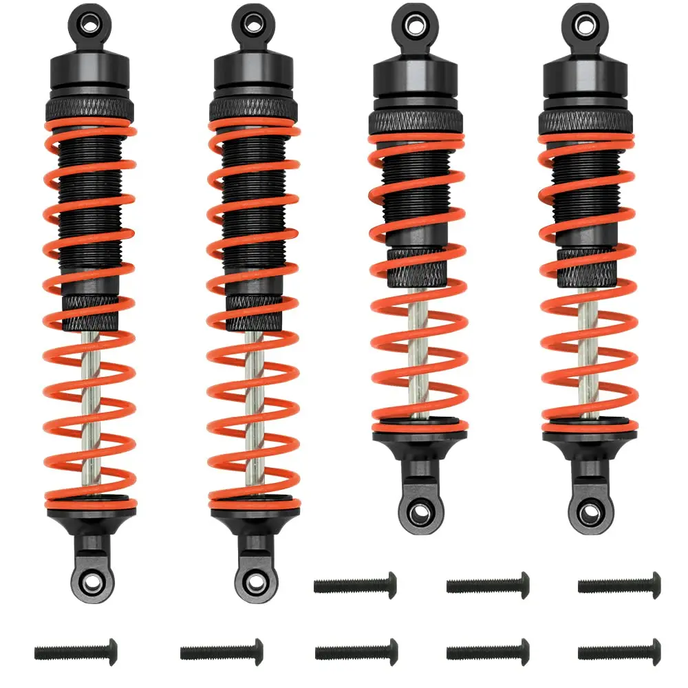 

Aluminum Front Rear Shocks Upgrade Parts for 1/10 Arrma Senton Typhon Granite Bigrock 4X4 RC Truck Replace AR330550 AR330551