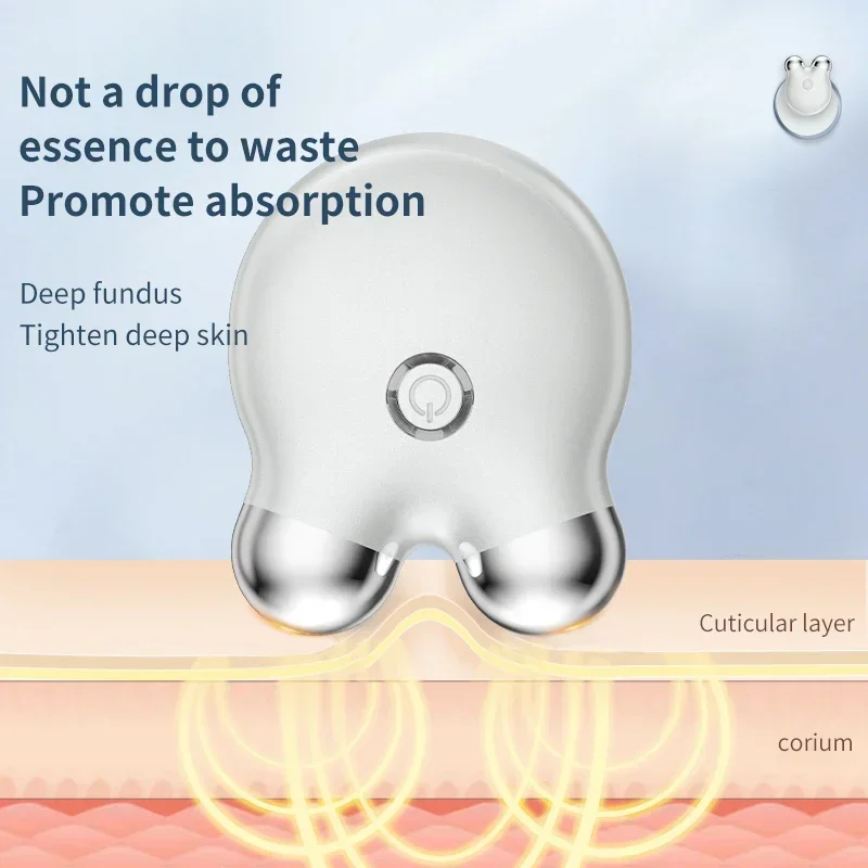 آلة تدليك الأسطوانة لرفع الوجه الوجه ems مكركرنت الأسطوانة شد الجلد تجديد الجمال المضادة للتجاعيد قابلة للشحن