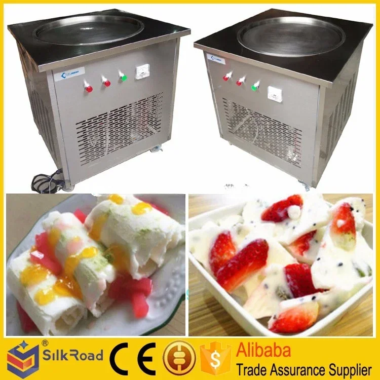 

Best Seller FirstGood Quality Rolled Fried Ice Cream Machine