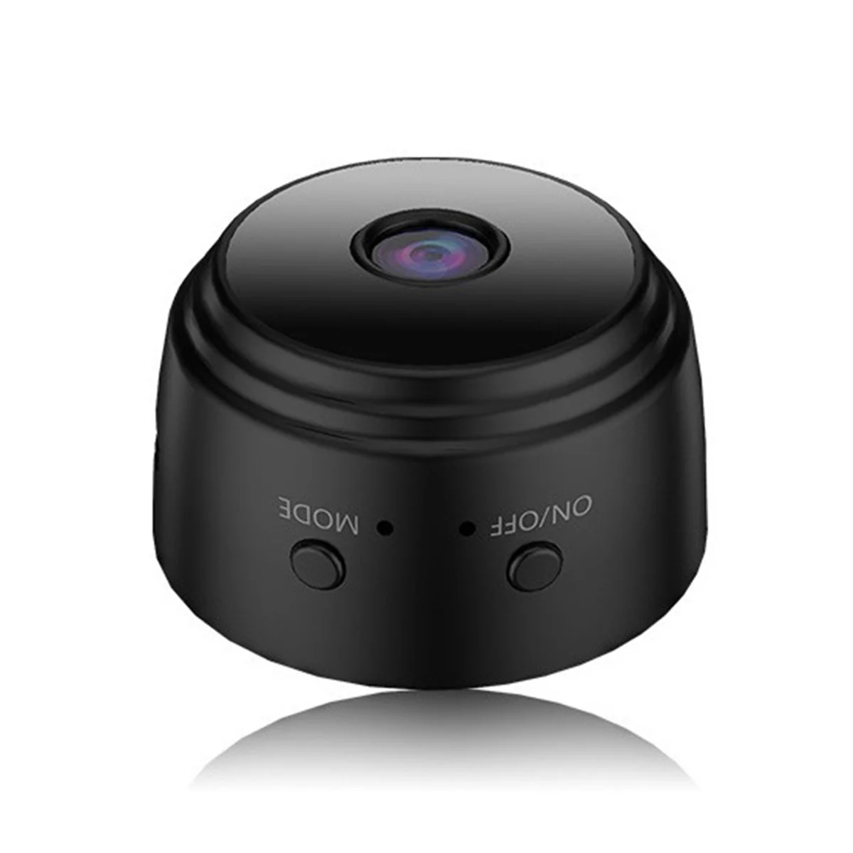 A14M A9 Câmera Portátil Sem Fio Câmera Wifi Home HD Câmera de Segurança Câmera Esportiva Ao Ar Livre Webcam, Preto
