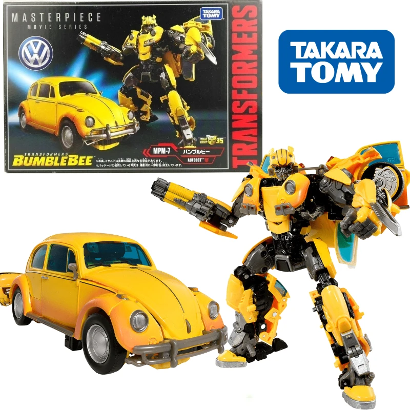 In Stock TAKARA Transformers Bumblebee MPM-07 Volkswagen Beetle Anime Action Model Toy Gift Collection Figure