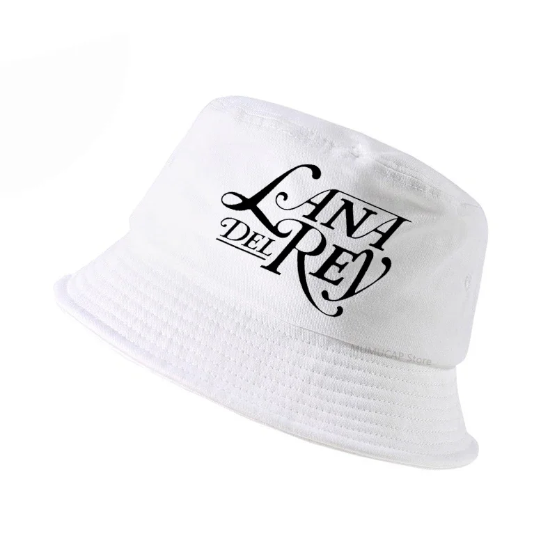 

Lana Del Rey Aesthetic Grunge Funny Y2K fisherman cap Fashion Harajuku pop panama Women bob cap bucket hat
