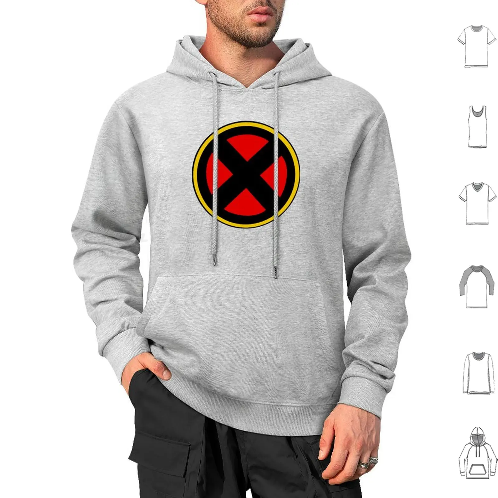 Bestmutantlogo Hoodies Long Sleeve X Men Men Xmen Mutant Xavier Gifted Cyclops Professor Iceman Jean Phoenix