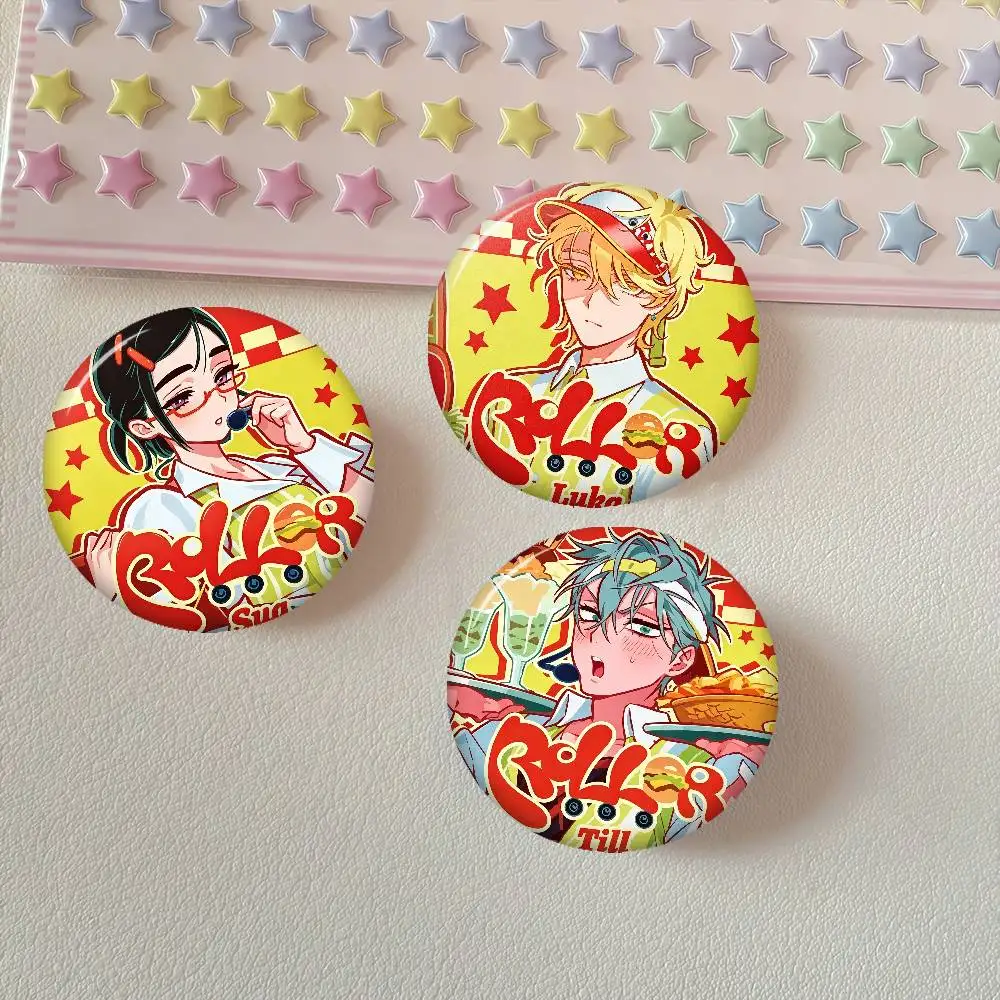 Alien Stage Mizi Sua Ivan Luka Till Hyuna  Brooches Soft Funny Silly Gnarpy On A Skateboard Meme Badge Gamer Collection Gifts