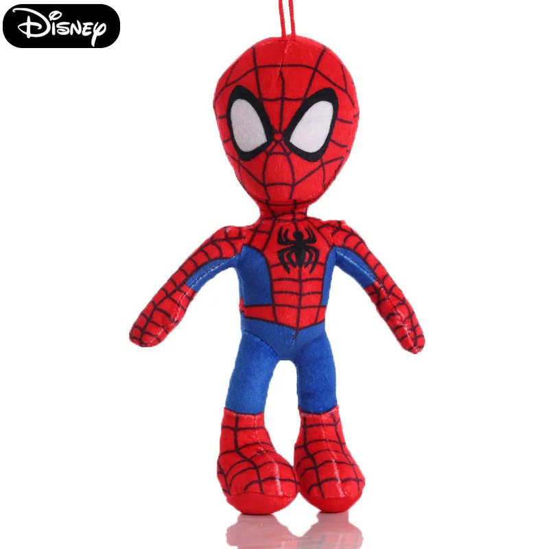 

Spiderman Plush Toy 8 Inch Marvel IronMan Captain America Black Panther Hulk Groot Cartoon Stuffeds Doll Christmas Birthday Gift