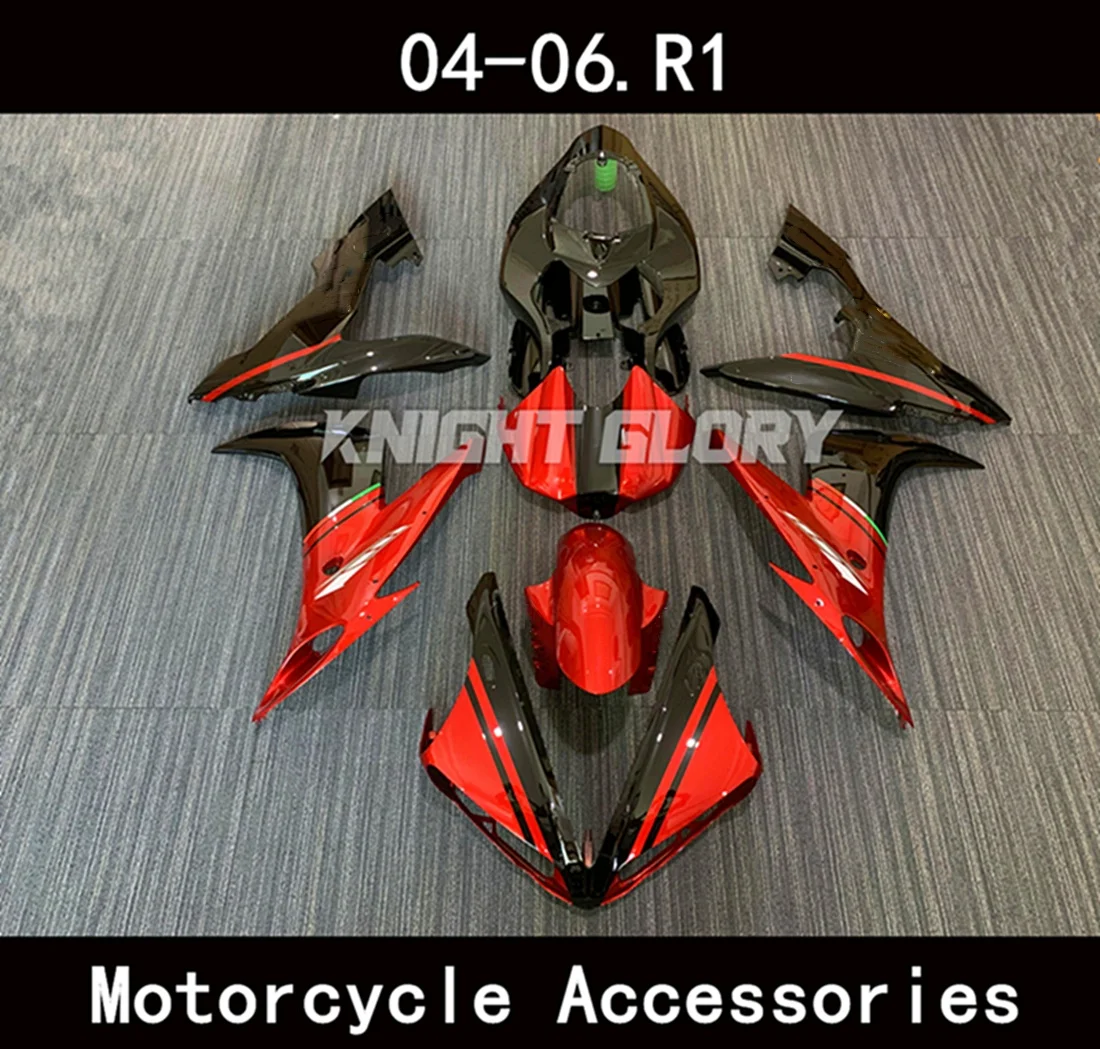 

Full set of motorcycle injection molded body coverings. Suitable for R1 models from 2004 2005 and 2006 High-quality painting.