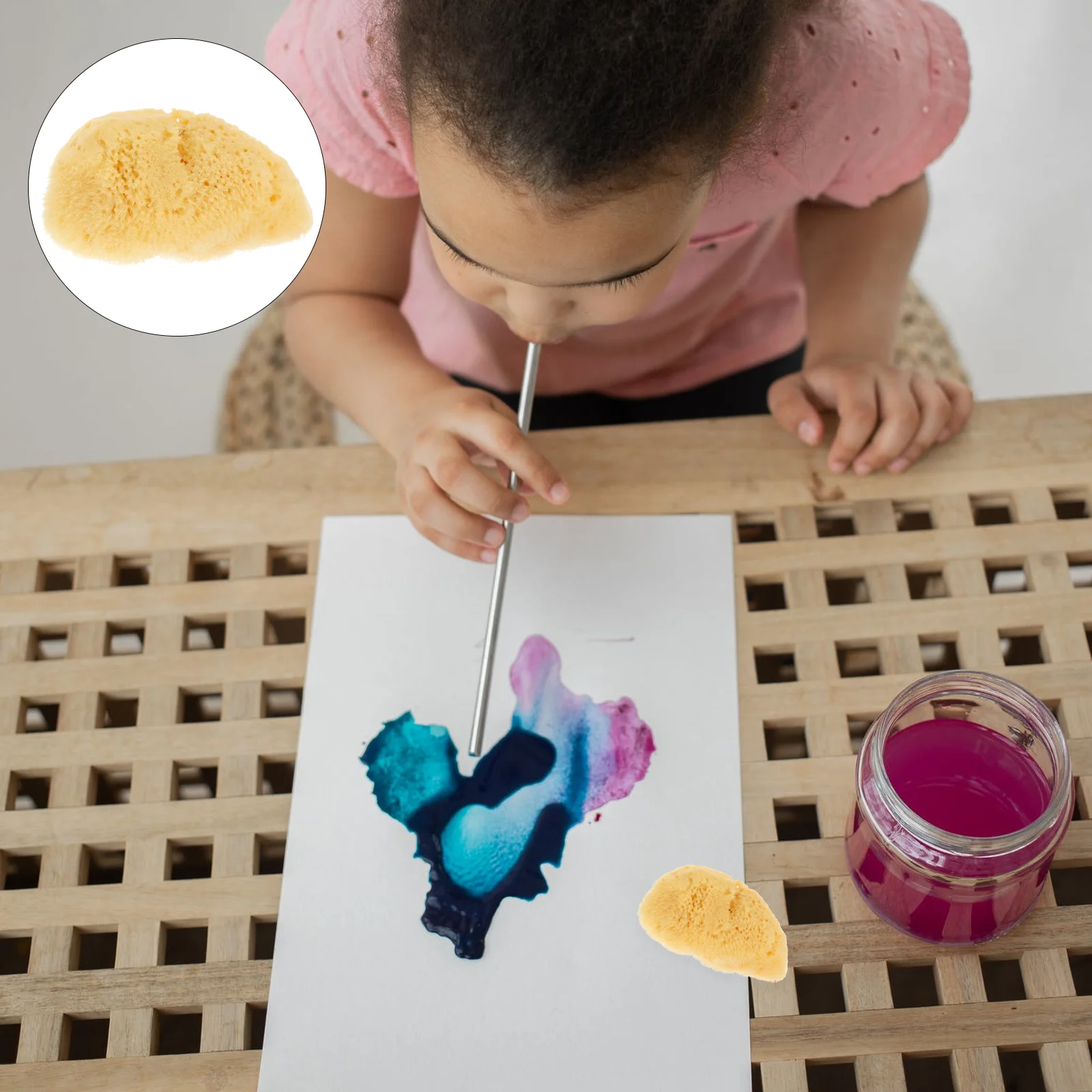 

Painting Texture Sponge Graffiti Accessory Decorate Kids Drawing Watercolor Tool Child Makeup Sponges