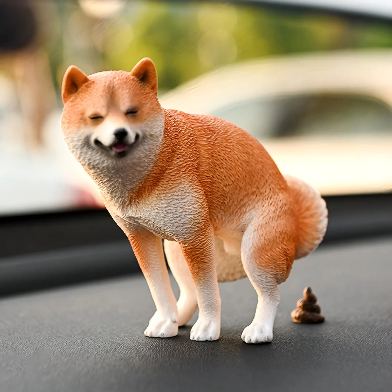 ชุดฟิกเกอร์ชิบะอินุขนาด 1/6 พร้อมของเล่นจำลองอุจจาระและปัสสาวะ ของตกแต่งบ้าน ของขวัญวันเกิดสุดสร้างสรรค์