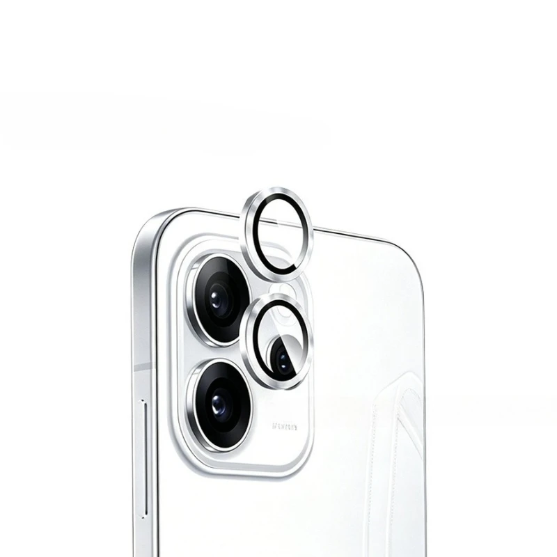 1 Set Lens Protective Film for OPPO Reno16 Pro 5G Metal Ring Camera Protectors for Reno16F 16FS 16C Lens Glass Film Cover