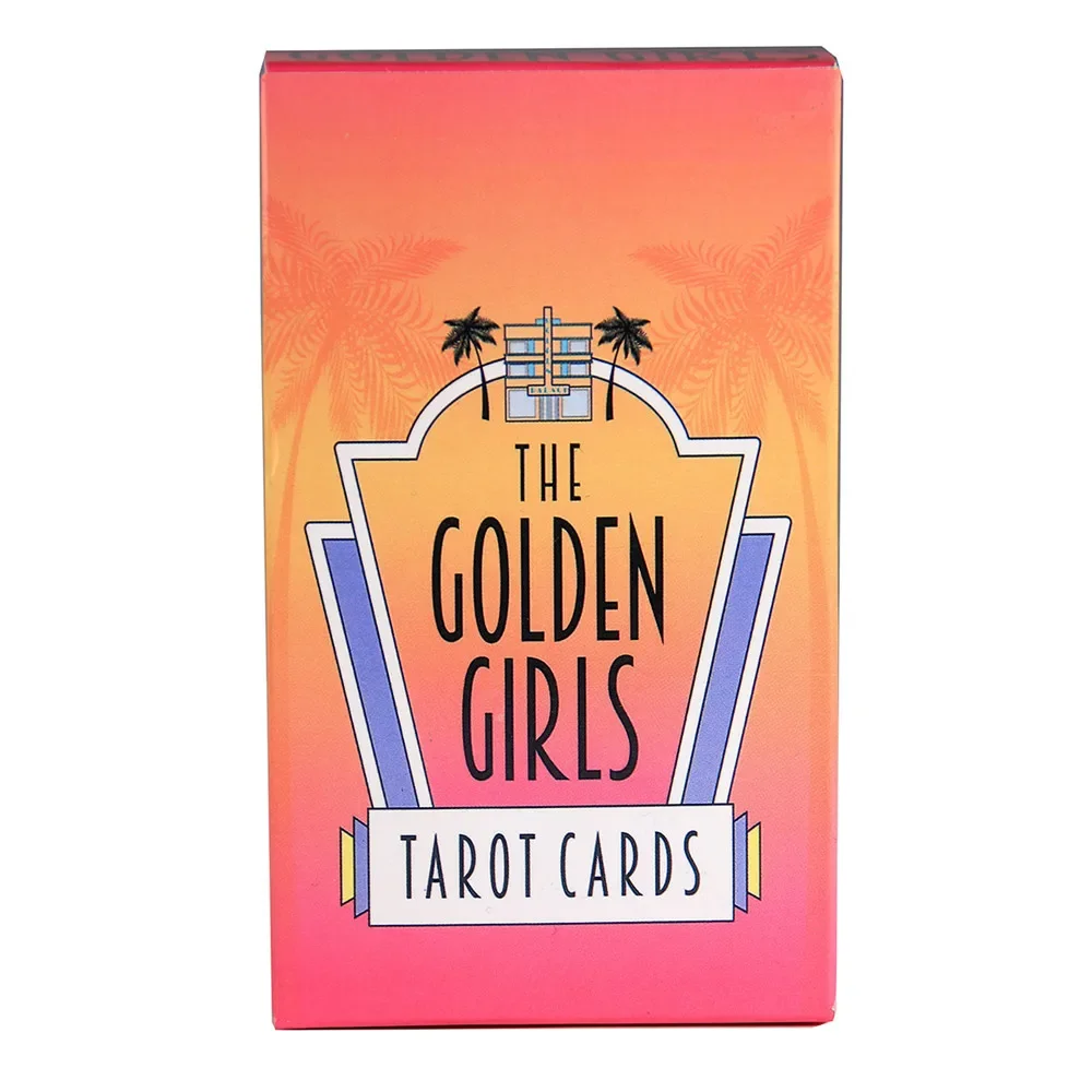 NEW The Golden Girls Tarot Cards English Deck Board Cards Family Board Game Playing Game Cards Party Game