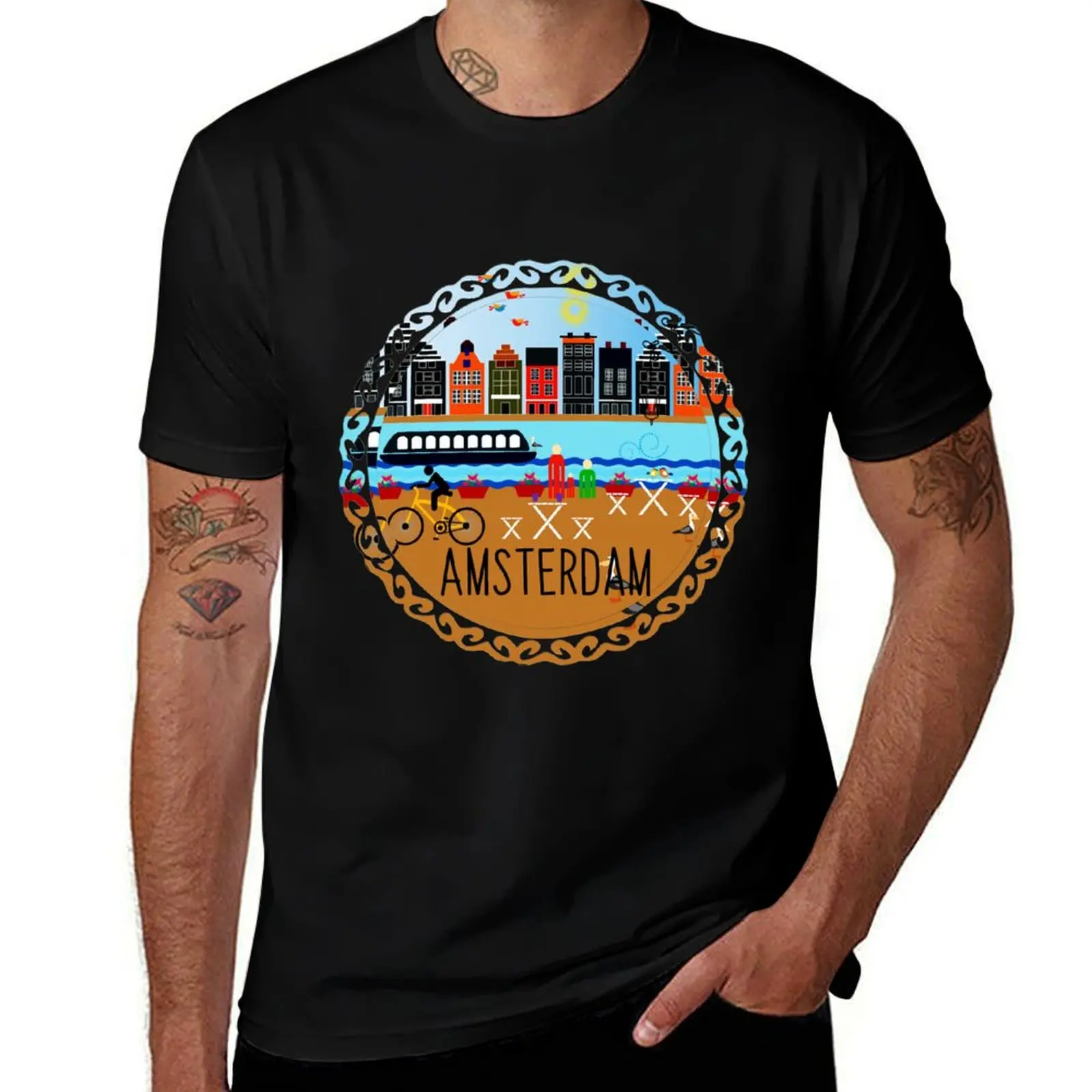 Amsterdam T-Shirt t shirts for man cotton T-Shirt