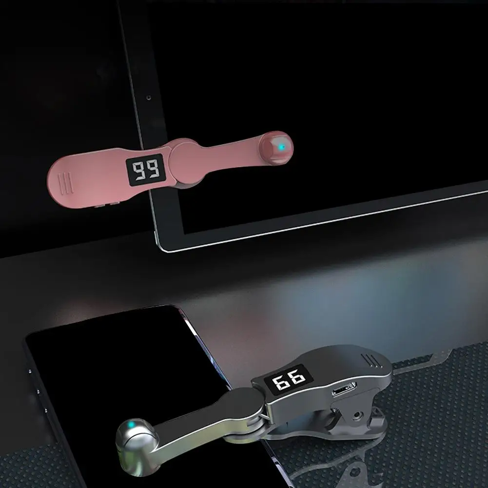 Conector de punto de ajuste de velocidad integrado/gratis enchufable, Clicker de pantalla automático de 6-9 segundos, aplicación de teléfono, Mini toque de dedo simulado