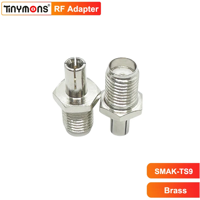 TS-9 RF Coax 4G LTE Antenna Adapter SMA Female to TS9 Male Straight Connector for 4G LTE Antenna Router