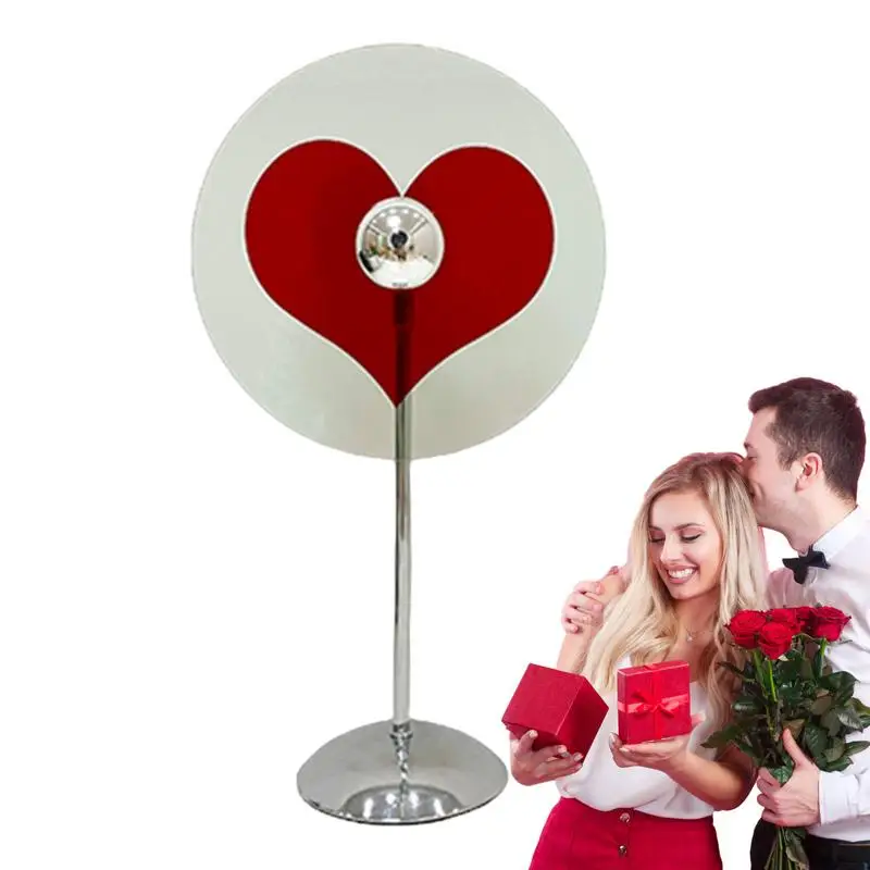 

Heart Night Light LED Night Lamp Heart 180 Rotating Desk Lamp Room Decor Bar Atmosphere Light For Weddings Valentine's Day Photo