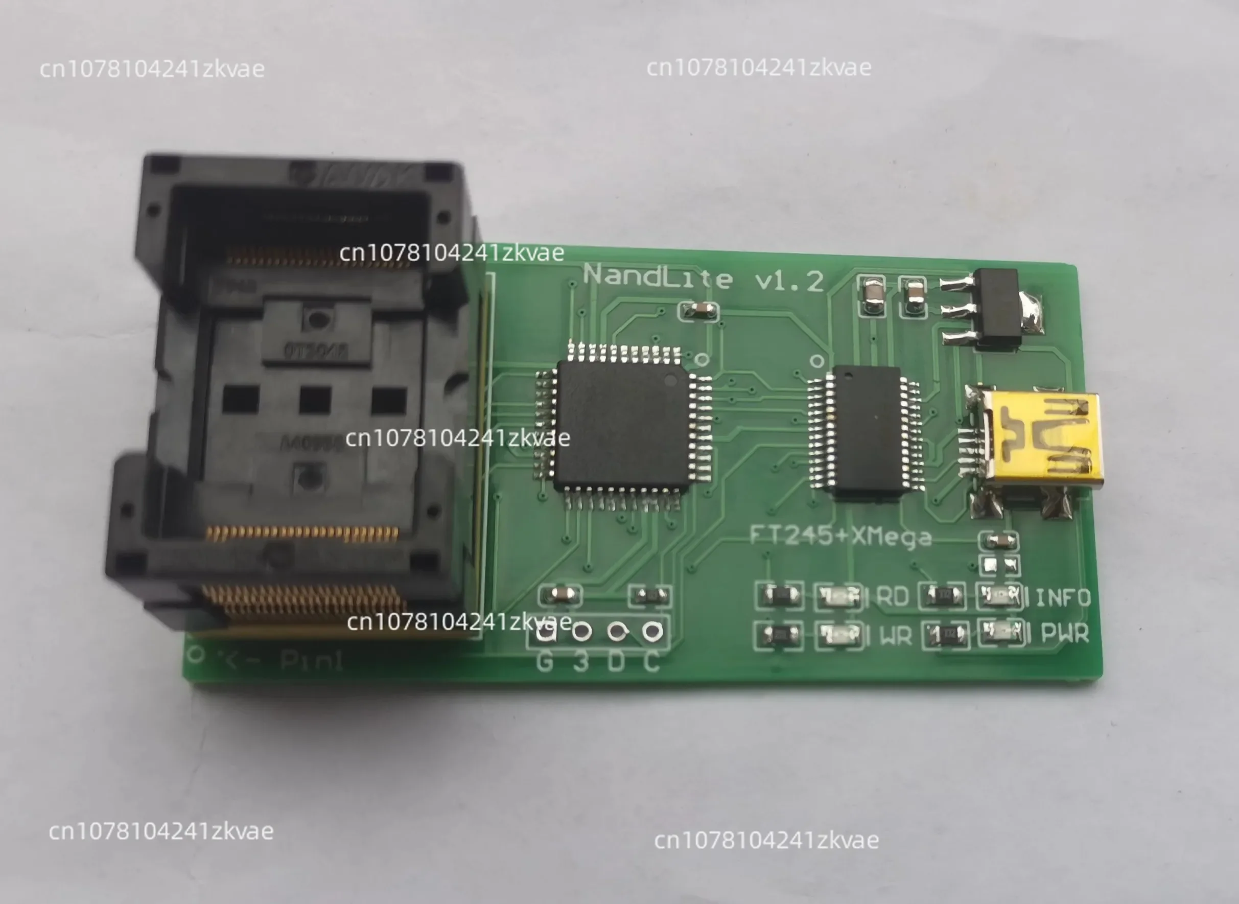 

TSOP48 NAND programmer NANDLite K9GAG08U0E K9F2G08U0A Flash memory programmer