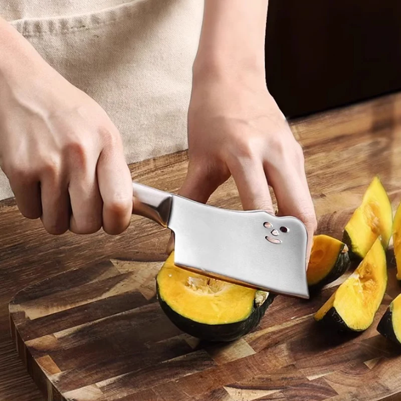 Mini stainless steel kitchen knife Household knife, outdoor fruit cutting knife chef special multi-functional small knife