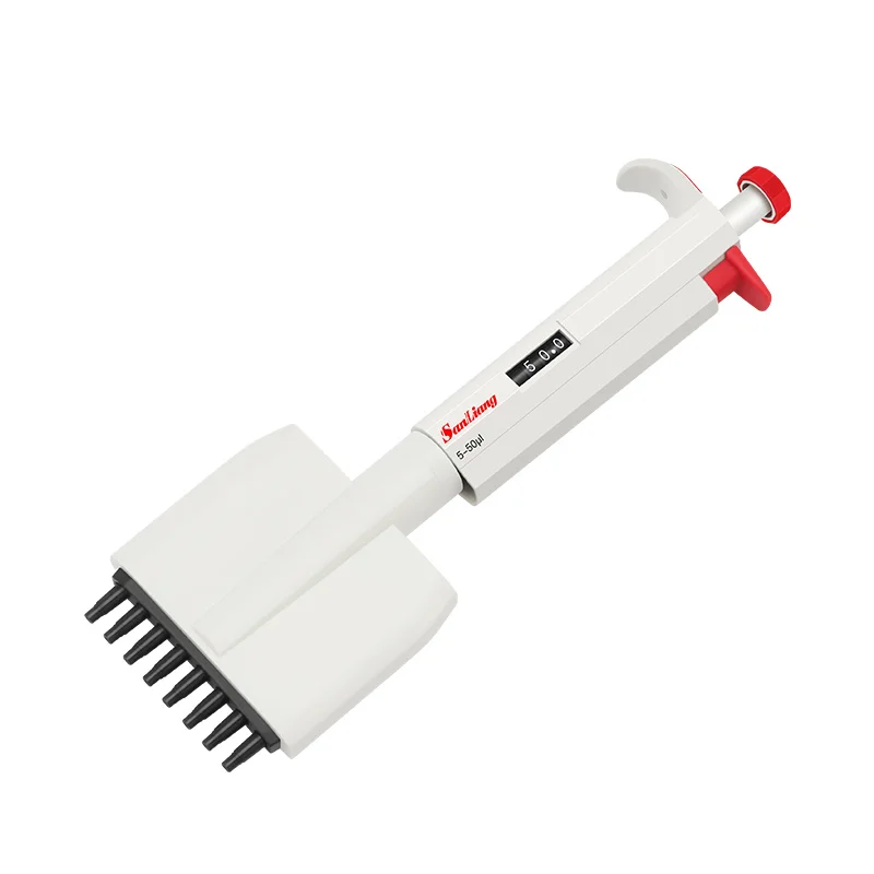 Multi-channel Pipette 8-channel and 12-channel Large-capacity Gun Pipette