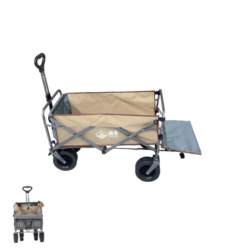 Factory Supplied High-accuracy Long Service Life 10-inch wheel folding shopping trolley cart portable luggage trolley cart