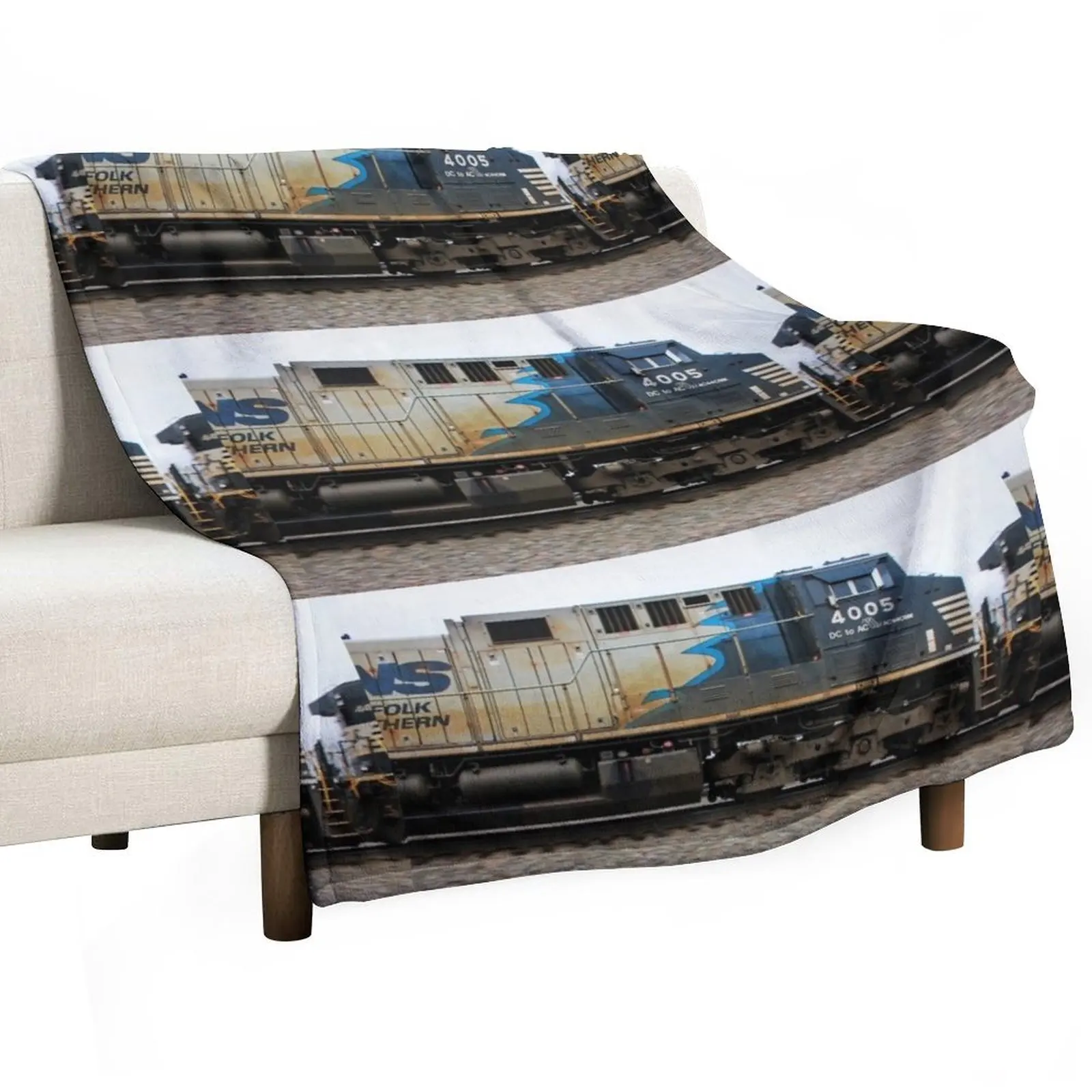 

DC to AC Conversion NS #4005 AC44C6M Locomotive Throw Blanket heavy to sleep Decorative Sofas Blankets