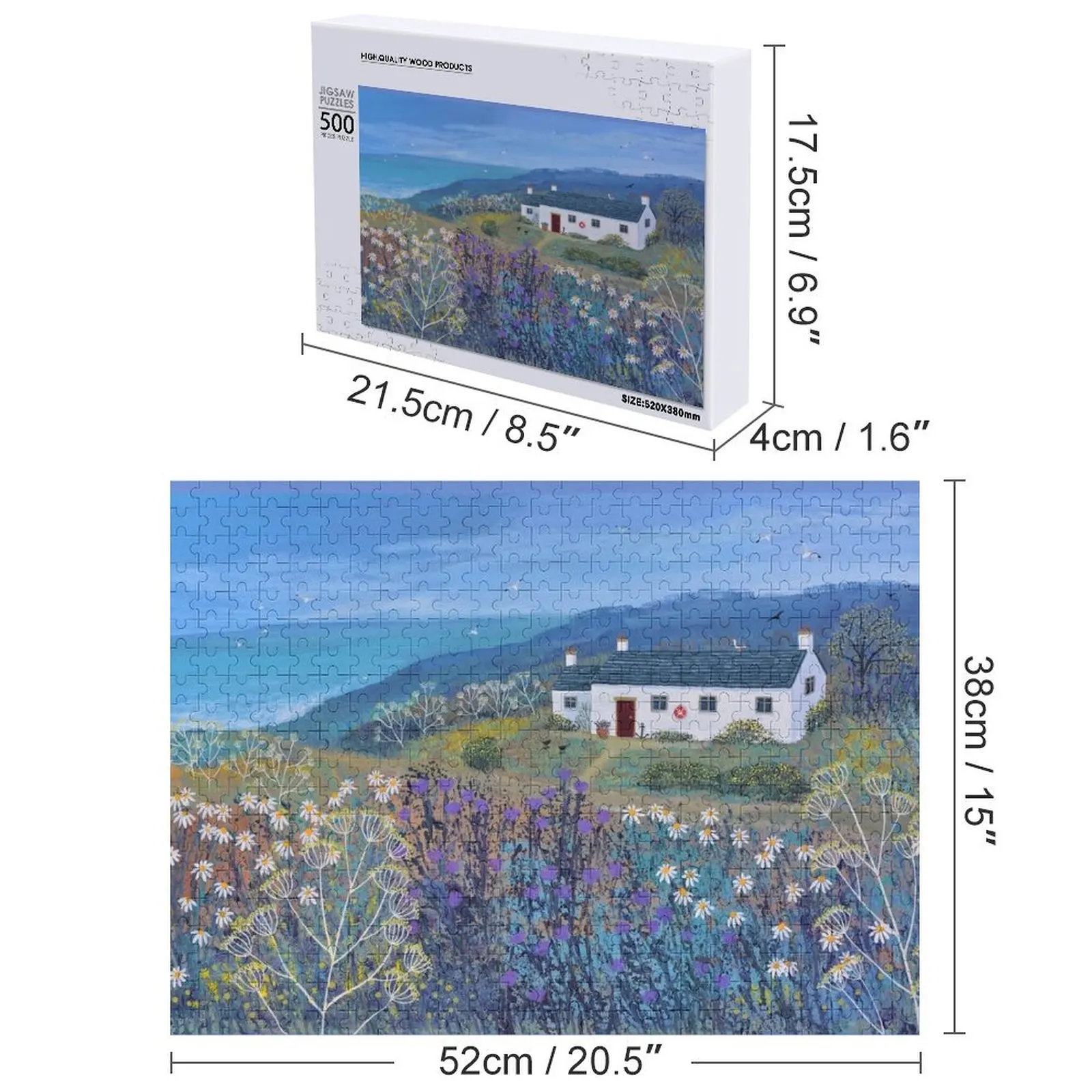 바다 옆의 장소 직소 퍼즐 맞춤형 어린이 맞춤 선물 나무 사진 맞춤형 퍼즐