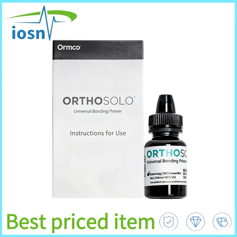 Стоматологический ортодонтический адгезив Ormco Ortho Solo 740-0271, светоотверждаемый универсальный бондинговый праймер, 5 мл/флакон