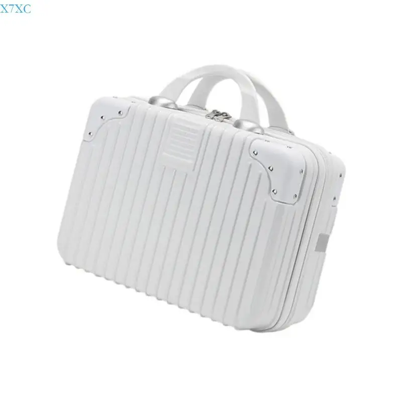 

X7XC 14 inch cosmetic storage bag travel suitcase