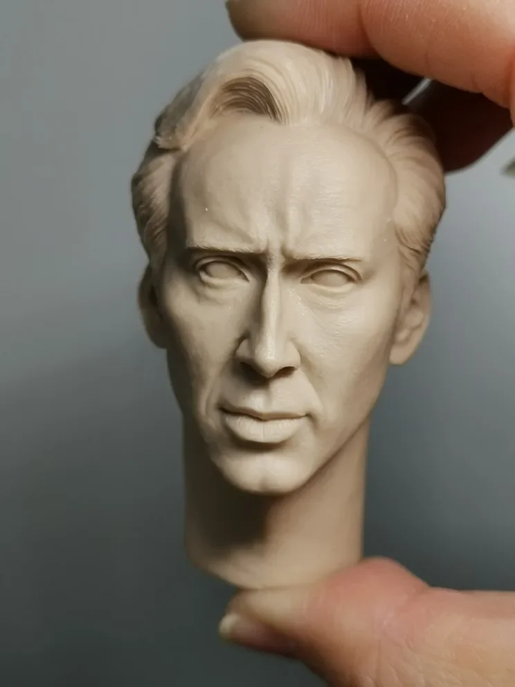 1/6 Die-cast Resin Model Assembly Kit (Nicholas Cage) Colonel's Head Sculpted Model Toy (55mm) Unpainted Free Delivery