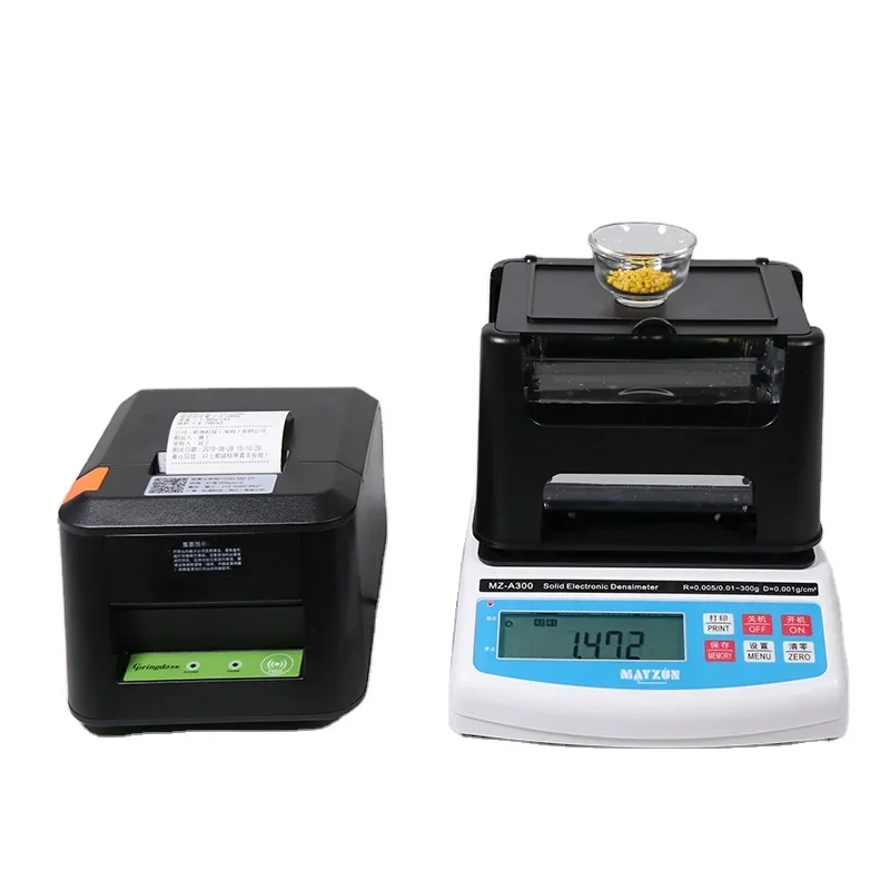 1200g Rubber Density Tester Electronic Plastic Densimeter Polymer Specific Gravity Testing Machine
