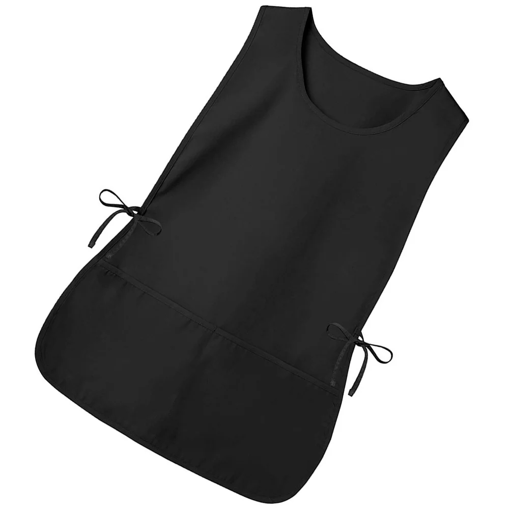 

Grooming Blak Makeup Vest Barber Apron/work Clothes Home Kitchen Waterproof and Anti-fouling Sleeveless For Mens Overalls