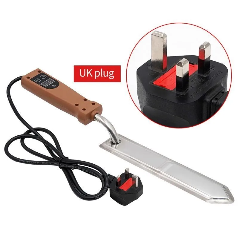 Digital Temp Control Electric Honey Knife, EU UK US AU Plug Optional, Electric Honey Cutter, Beekeeping Tool for Honey Extractor