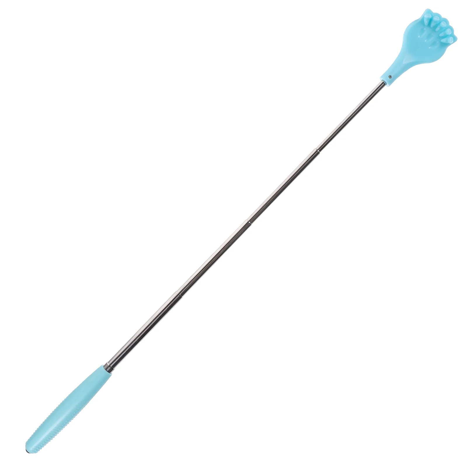 Scraper Tool Cat Claw Back Scratcher Useful Electric Alloy Long Handle Blue Man