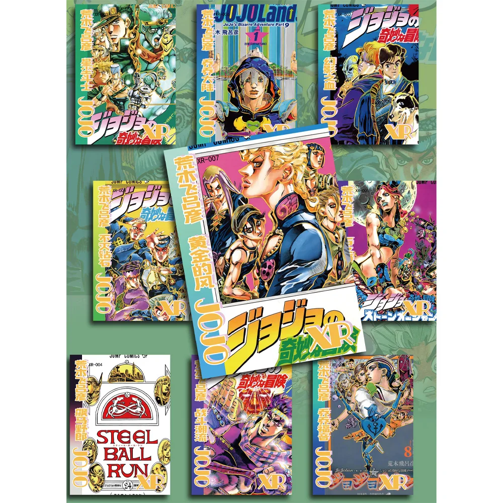 2024 NEW Japanese Anime JoJo Bizarre Adventure Character Collection rare Cards box Game collectibles Card for Child Kids Gifts