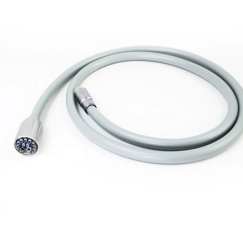 Dental Chair Accessories 6 holes Fiber Optic Silicone Tube Handpiece Cable For ANTHOS/STERNA/CASTELLINI SKEMA PUMA ELIA Chair
